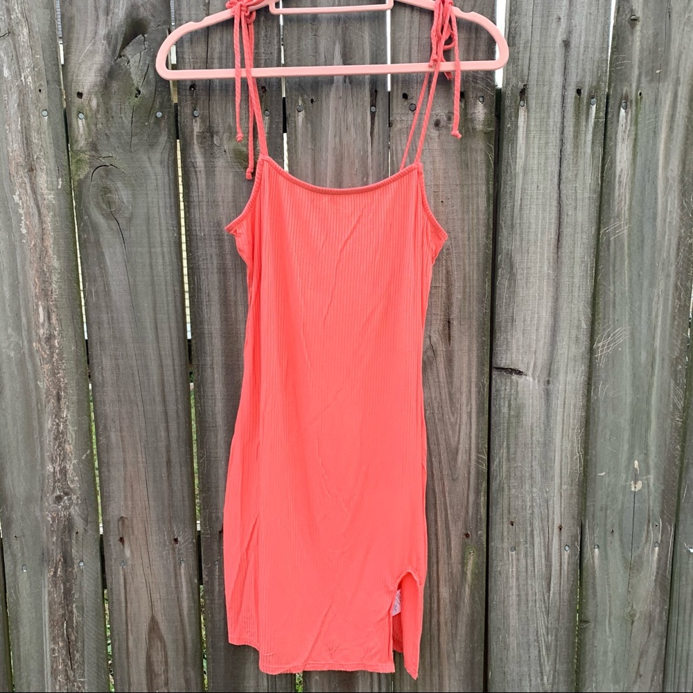 Aerie Ribbed Mini Dress with Slit